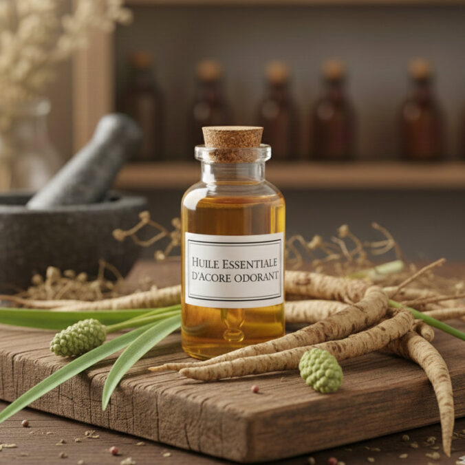 Huile essentielle d'acore odorant
